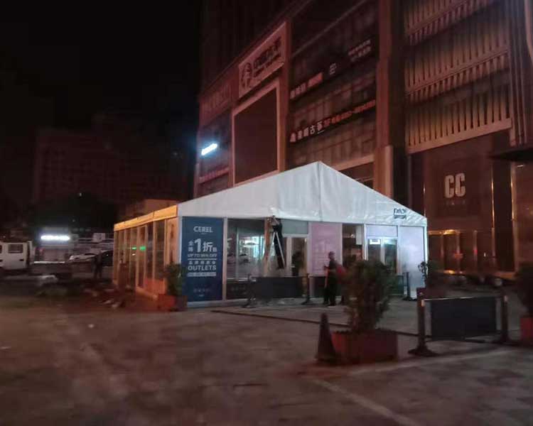 晋安利篷房咨询，工业仓储篷房拆卸的基础知识！